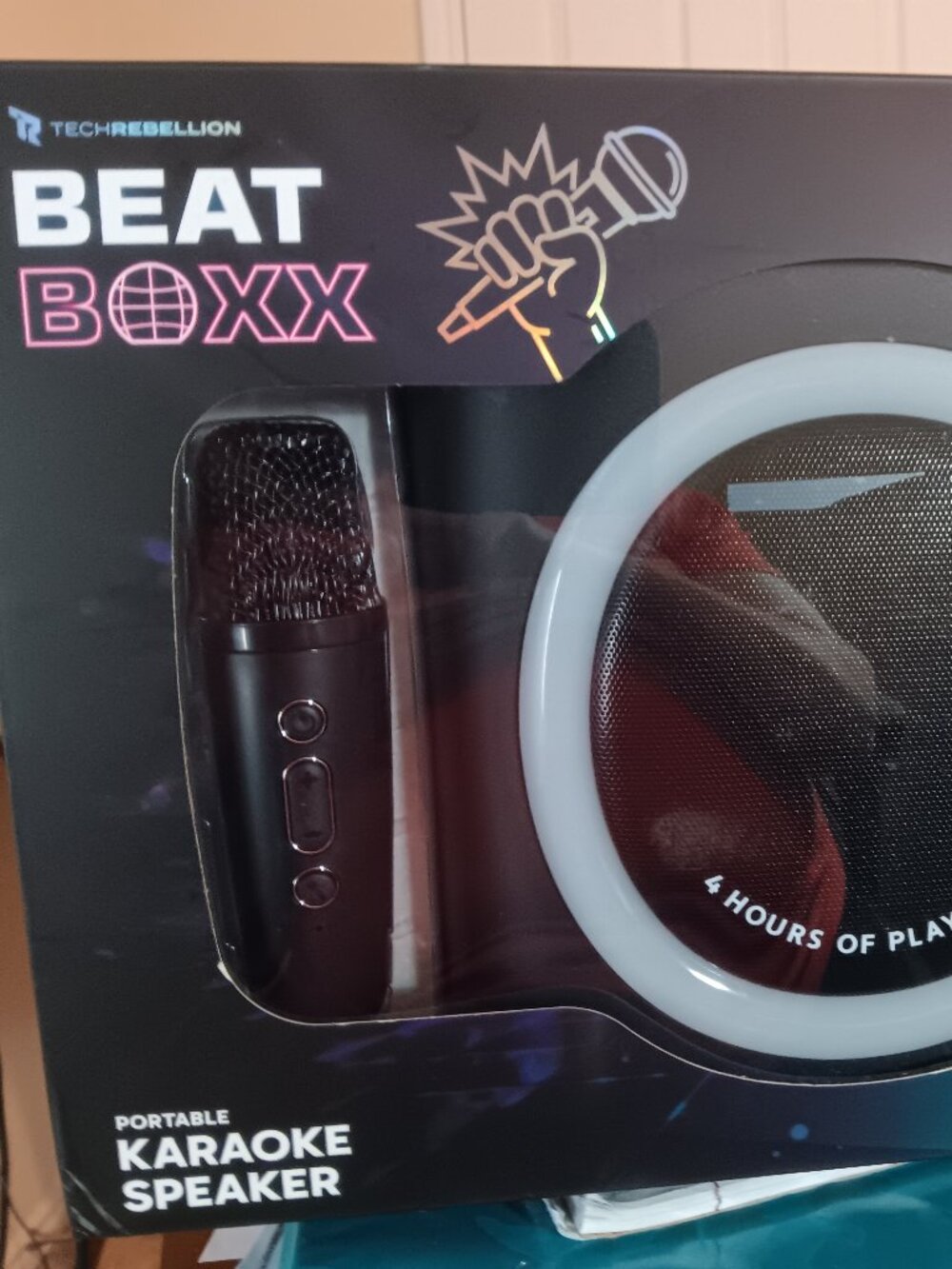 Portable Karoke "Change your Voice" Speaker with Two Microphones